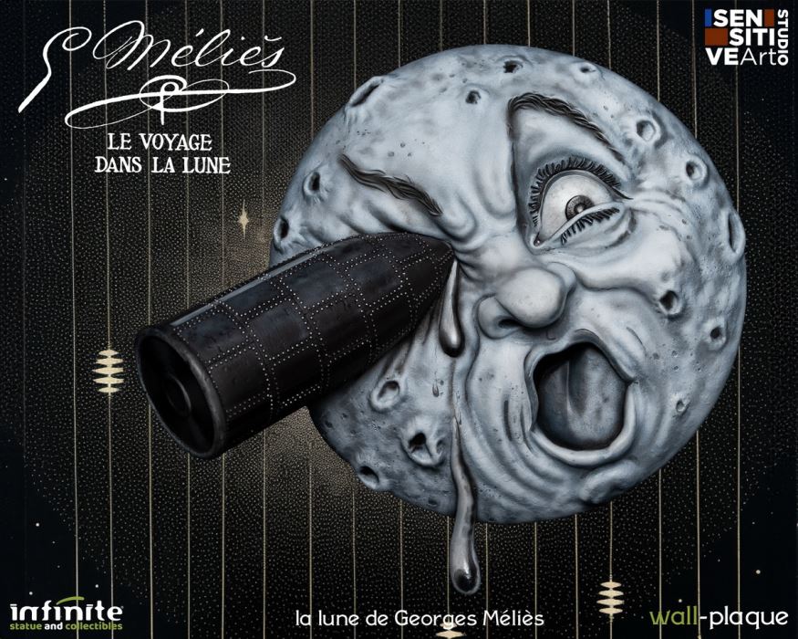 LA LUNE DE GEORGE MELIES - A Trip to the Moon [Wall Hanging]