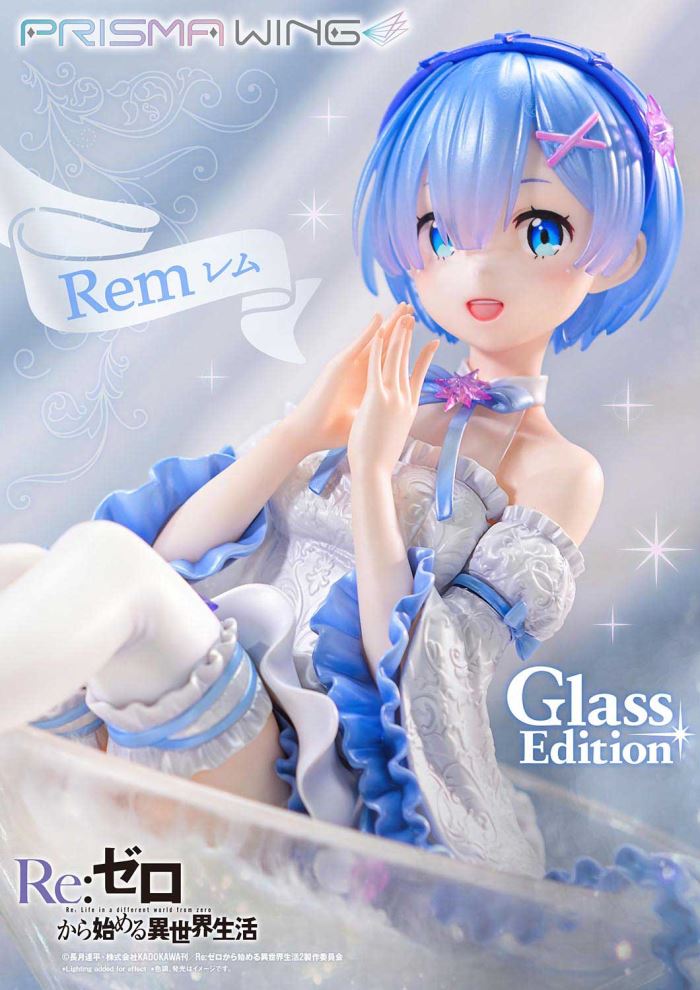 Re:ZERO -Starting Life in Another World-  Rem favorite Glass Edition