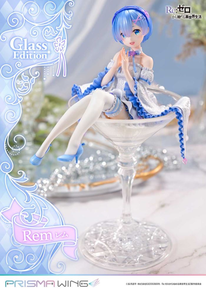 Re:ZERO -Starting Life in Another World-  Rem favorite Glass Edition