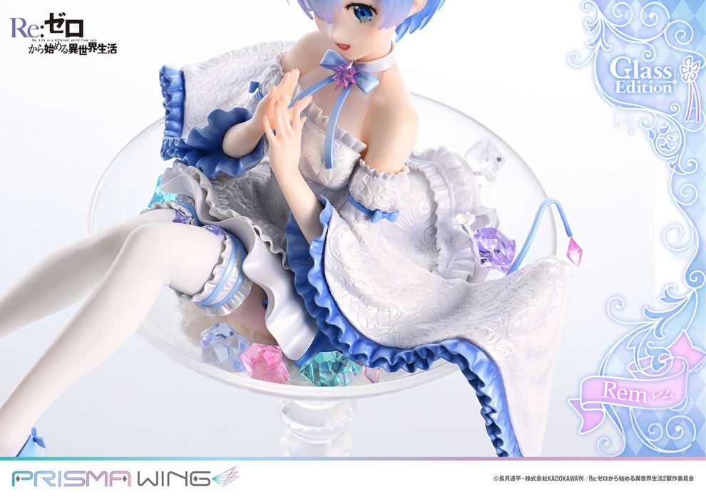 Re:ZERO -Starting Life in Another World-  Rem favorite Glass Edition