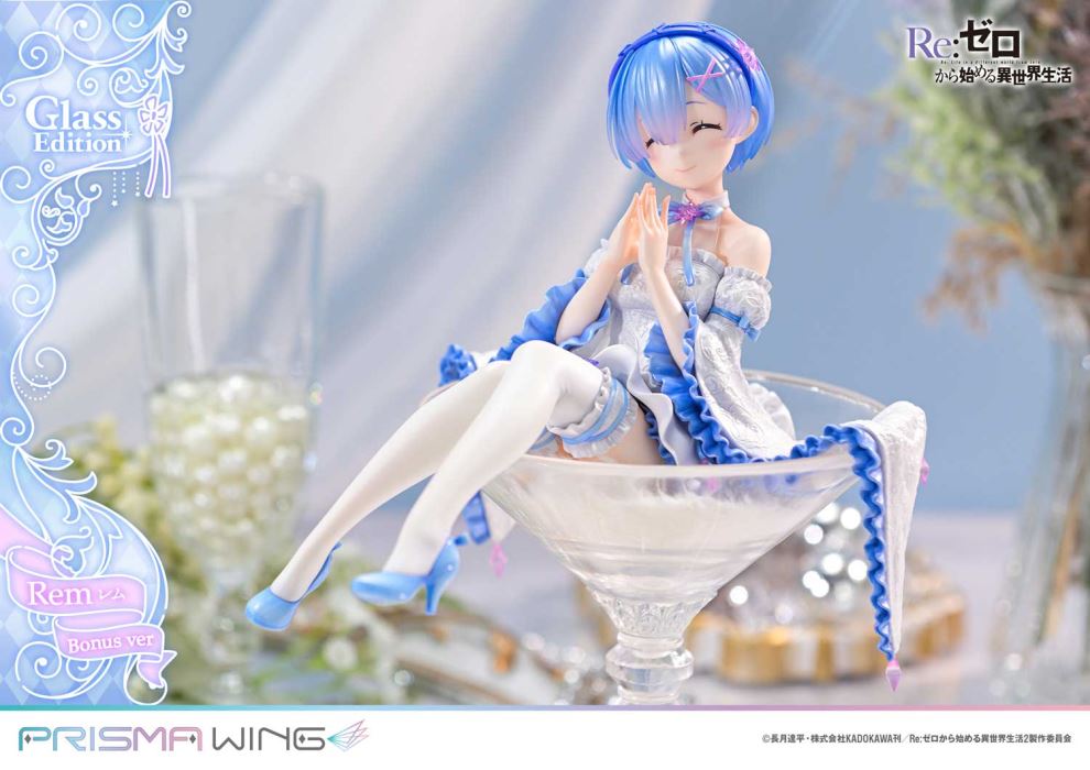 Re:ZERO -Starting Life in Another World-  Rem favorite Glass Edition