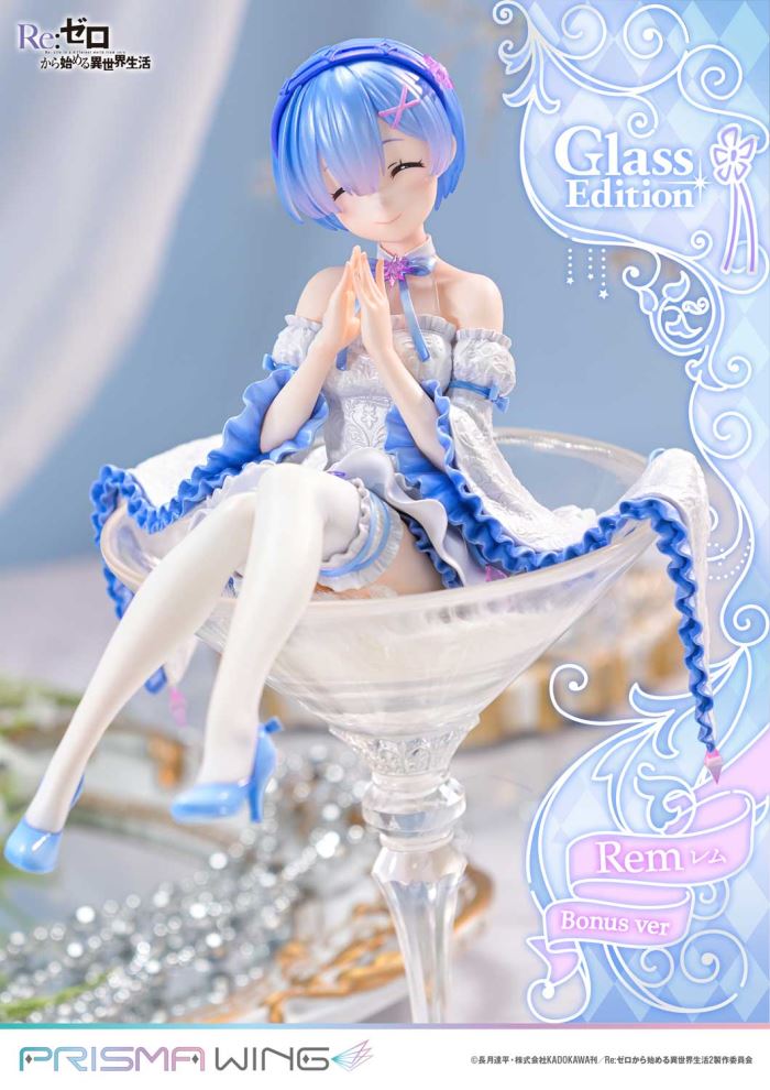 Re:ZERO -Starting Life in Another World-  Rem favorite Glass Edition