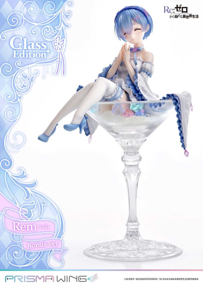 Re:ZERO -Starting Life in Another World-  Rem favorite Glass Edition