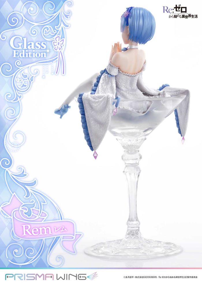 Re:ZERO -Starting Life in Another World-  Rem favorite Glass Edition