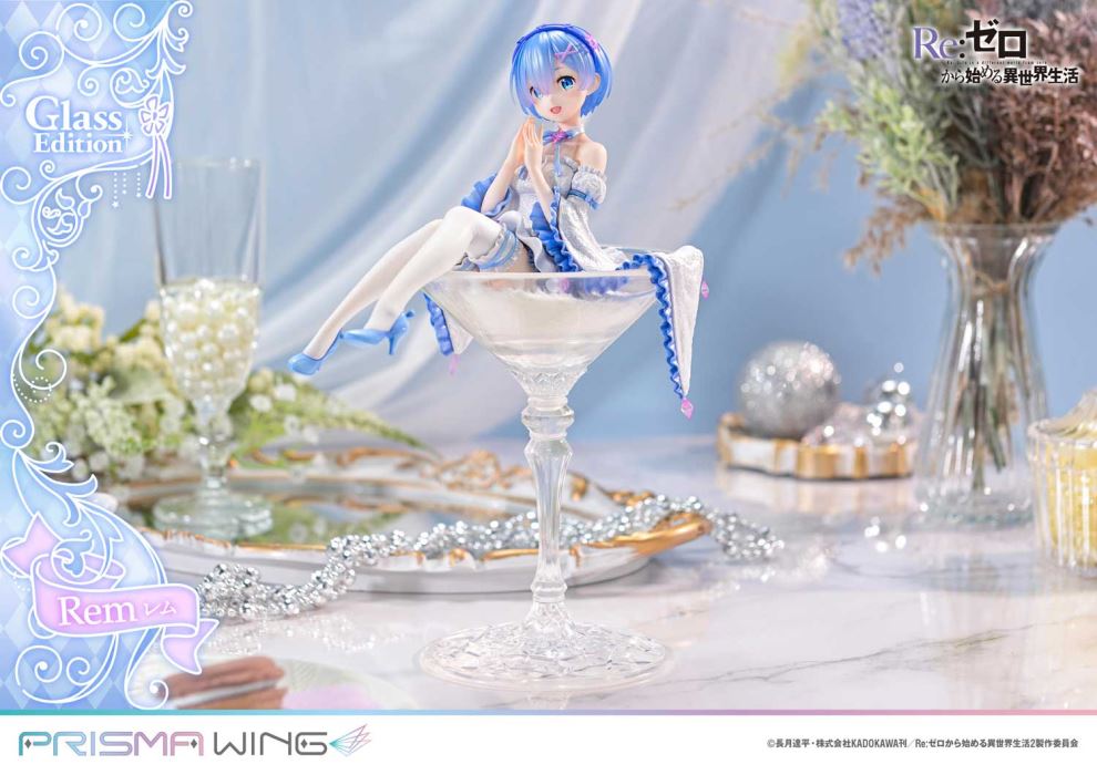 Re:ZERO -Starting Life in Another World-  Rem favorite Glass Edition