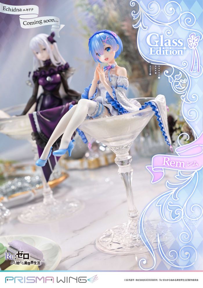 Re:ZERO -Starting Life in Another World-  Rem favorite Glass Edition