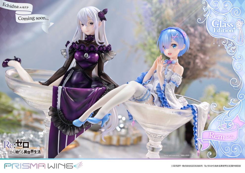 Re:ZERO -Starting Life in Another World-  Rem favorite Glass Edition
