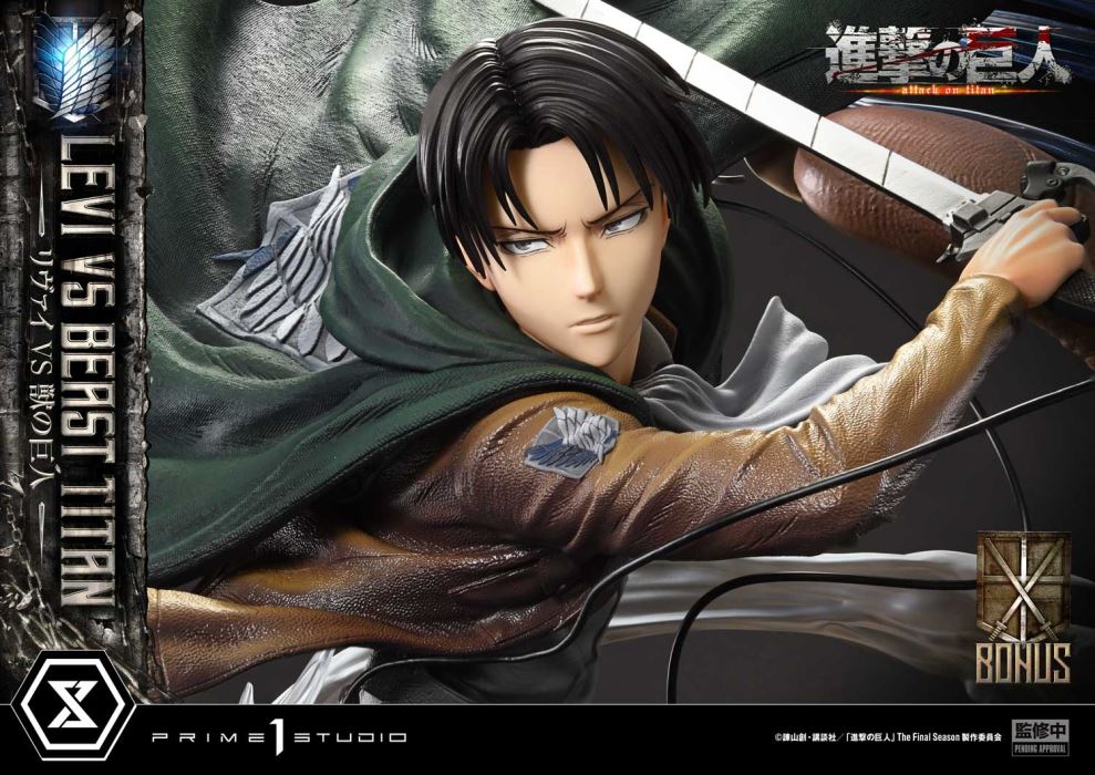 Levi versus Beast Titan - Attack On Titan