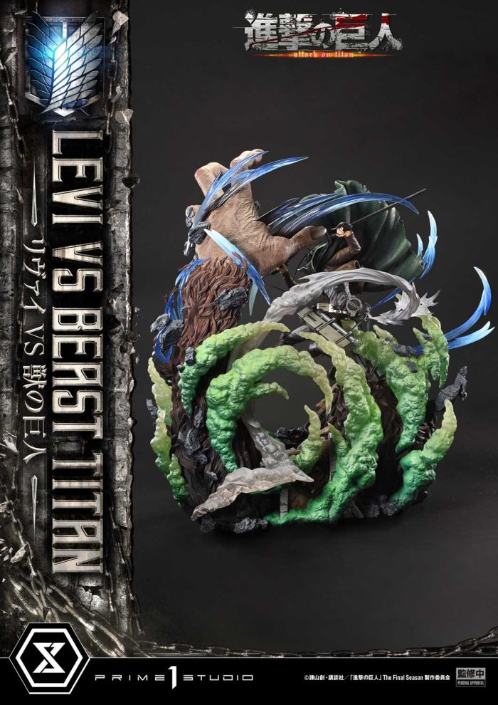 Levi versus Beast Titan - Attack On Titan