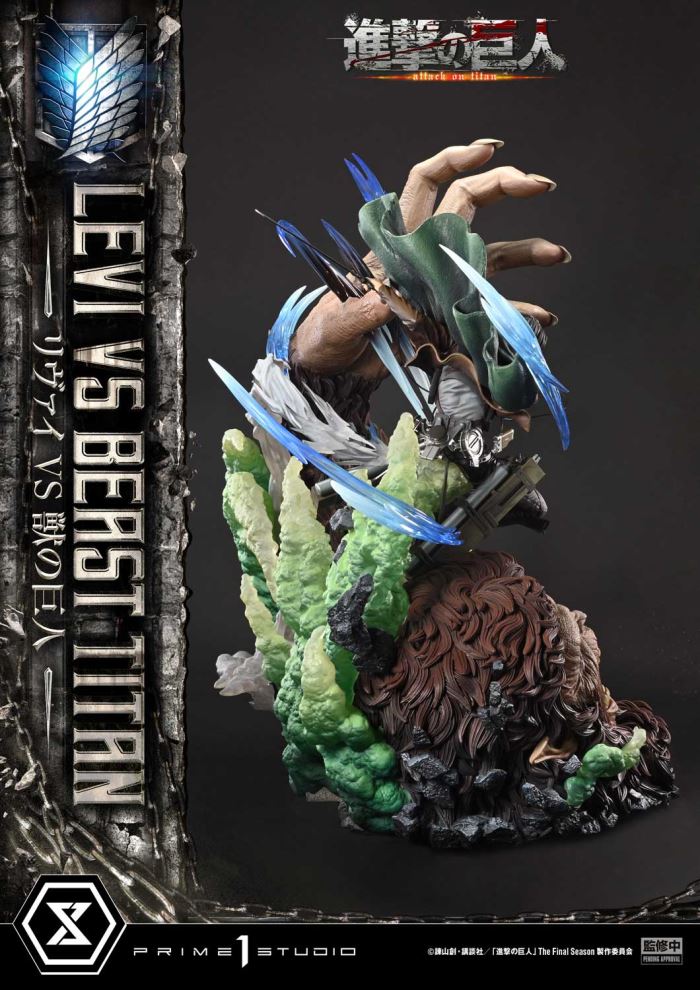 Levi versus Beast Titan - Attack On Titan