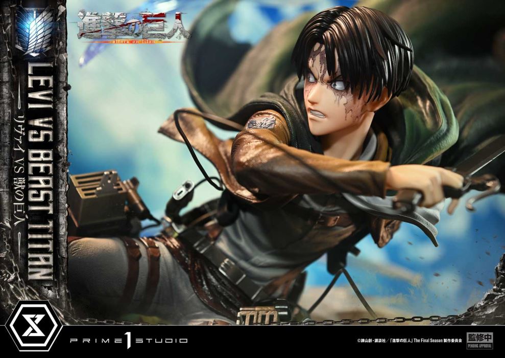Levi versus Beast Titan - Attack On Titan