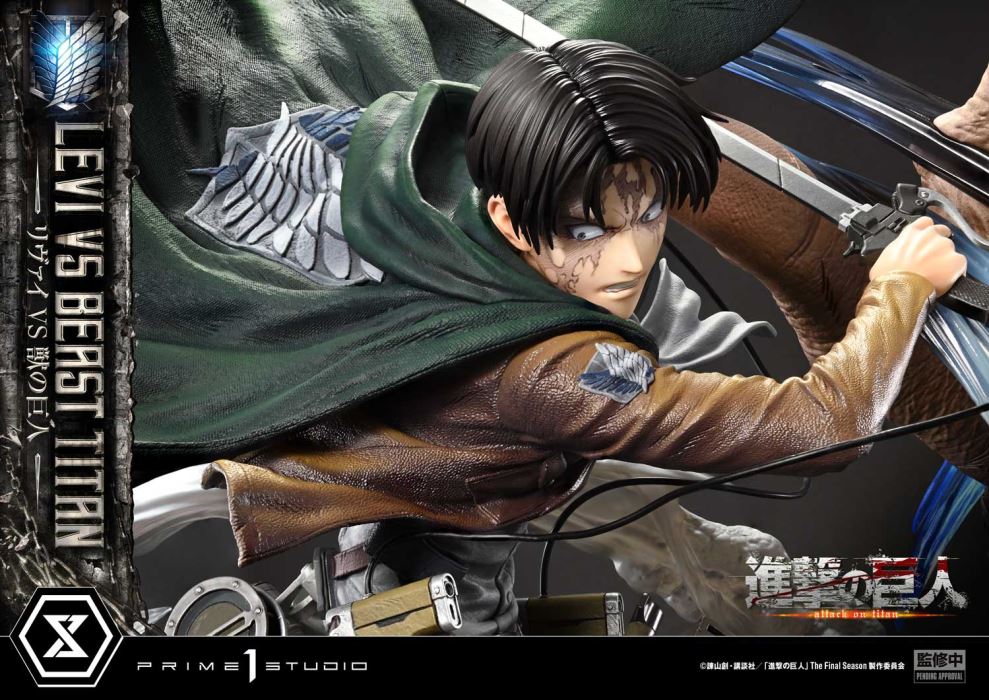 Levi versus Beast Titan - Attack On Titan