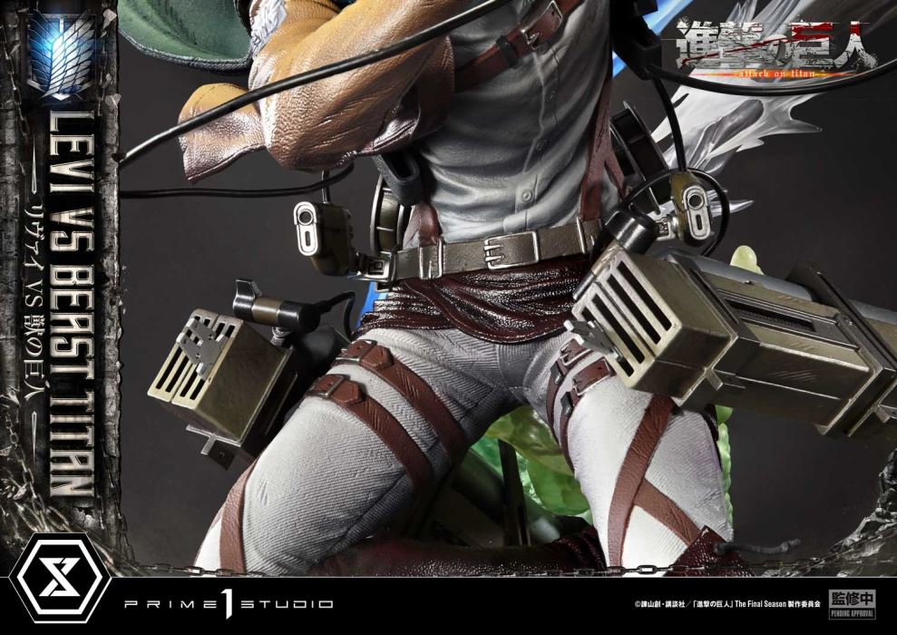 Levi versus Beast Titan - Attack On Titan