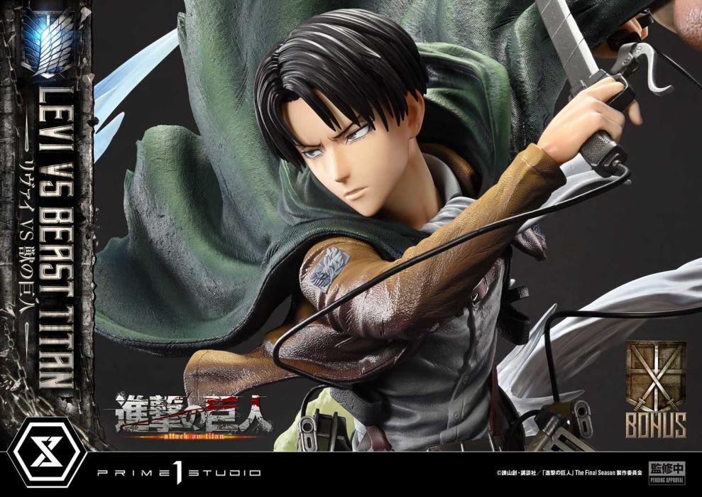 Levi versus Beast Titan - Attack On Titan