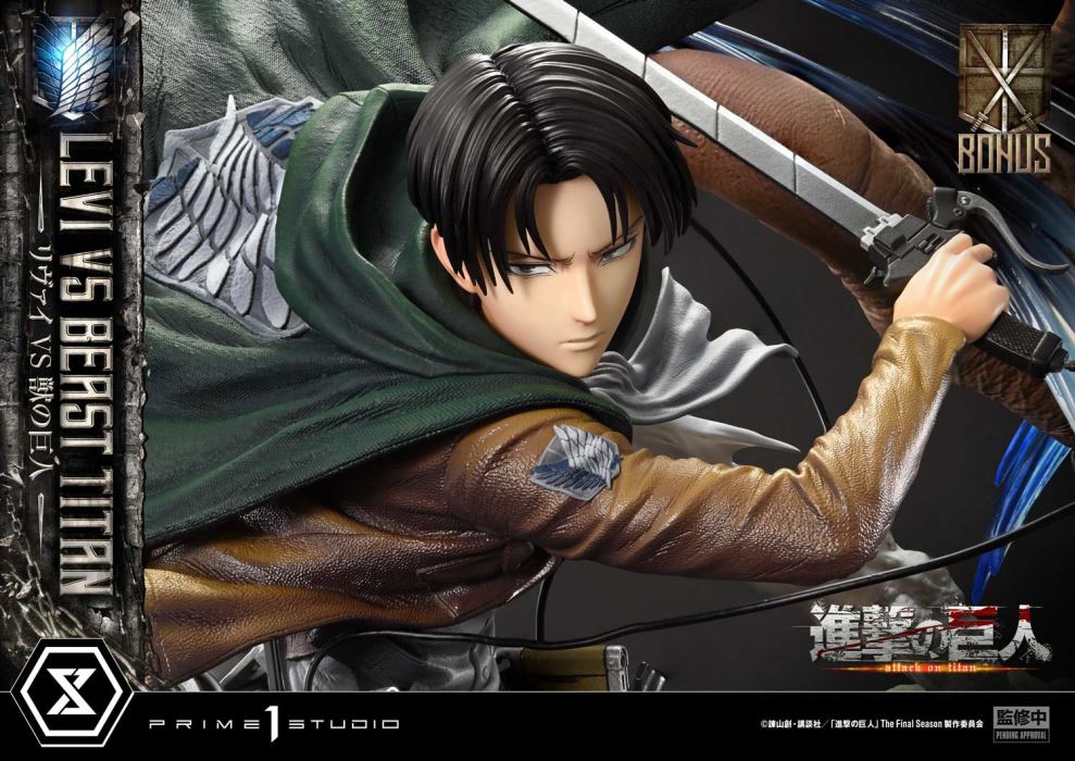 Levi versus Beast Titan - Attack On Titan