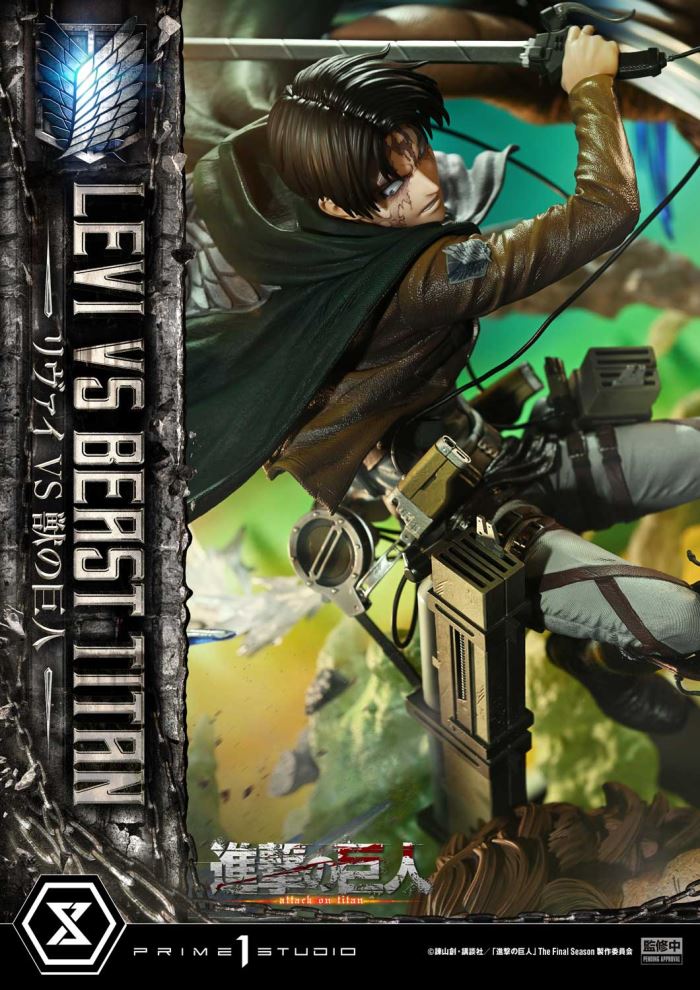 Levi versus Beast Titan - Attack On Titan