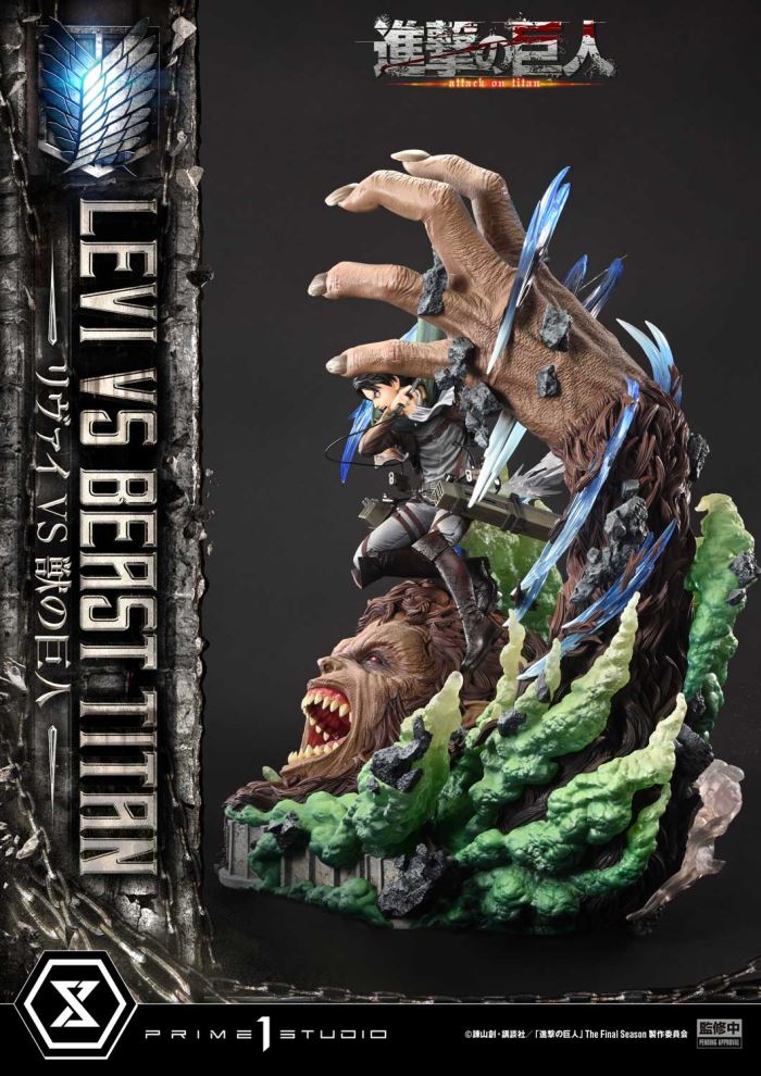 Levi versus Beast Titan - Attack On Titan