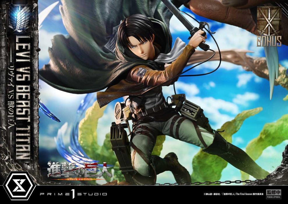 Levi versus Beast Titan - Attack On Titan