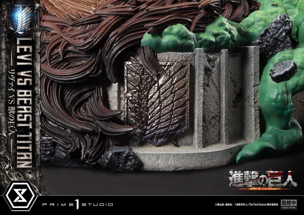 Levi versus Beast Titan - Attack On Titan