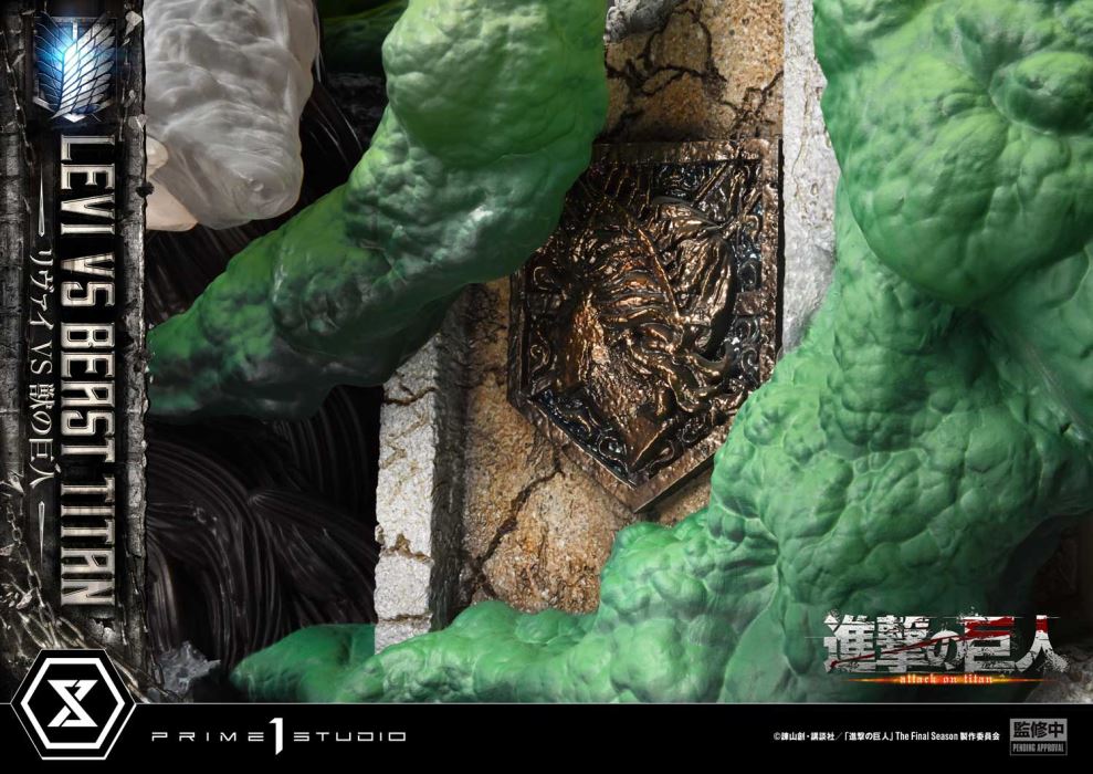 Levi versus Beast Titan - Attack On Titan