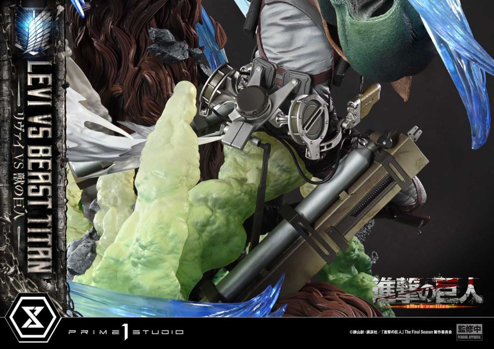 Levi versus Beast Titan - Attack On Titan