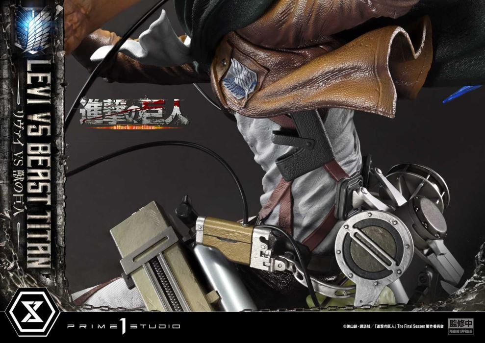 Levi versus Beast Titan - Attack On Titan