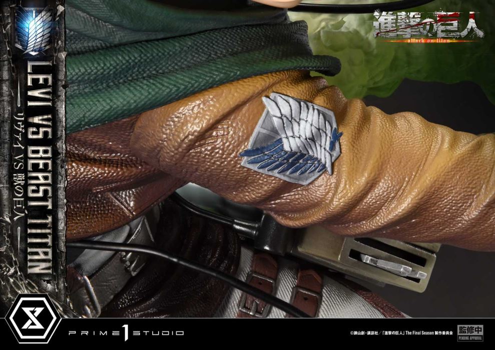 Levi versus Beast Titan - Attack On Titan