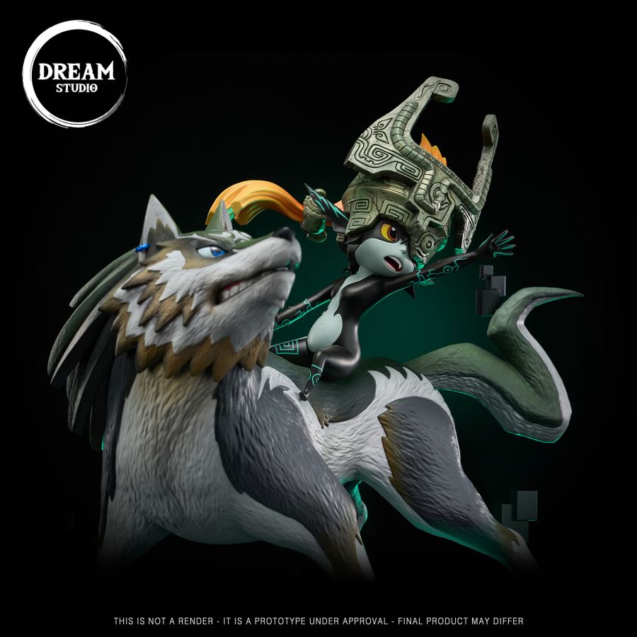 Wolf Link & Midna - Zelda