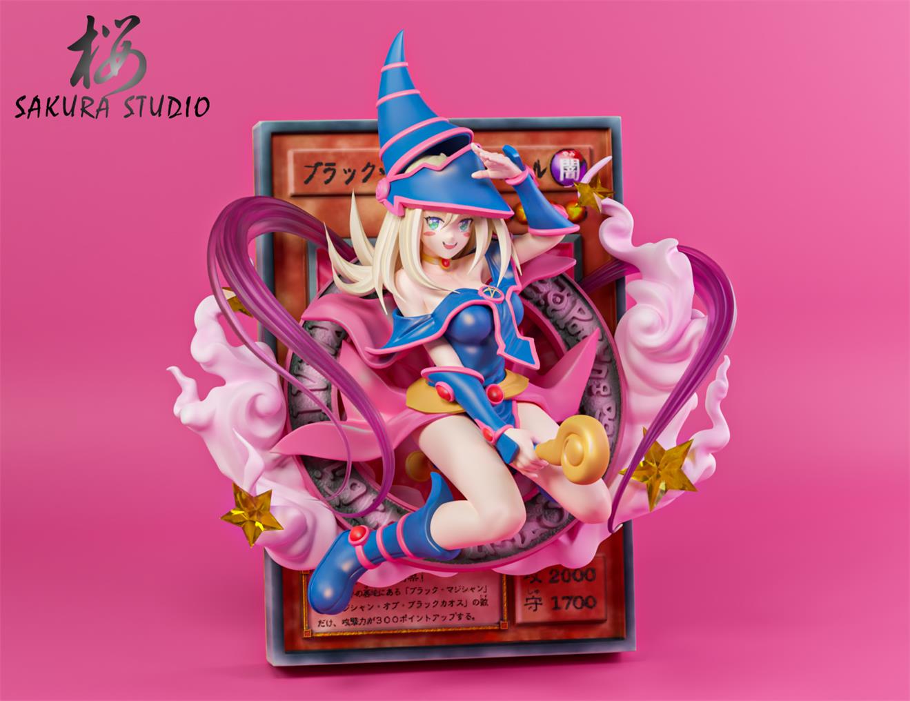 Yu-Gi-Oh Frame Dark Magician & Dark Magician Girl 