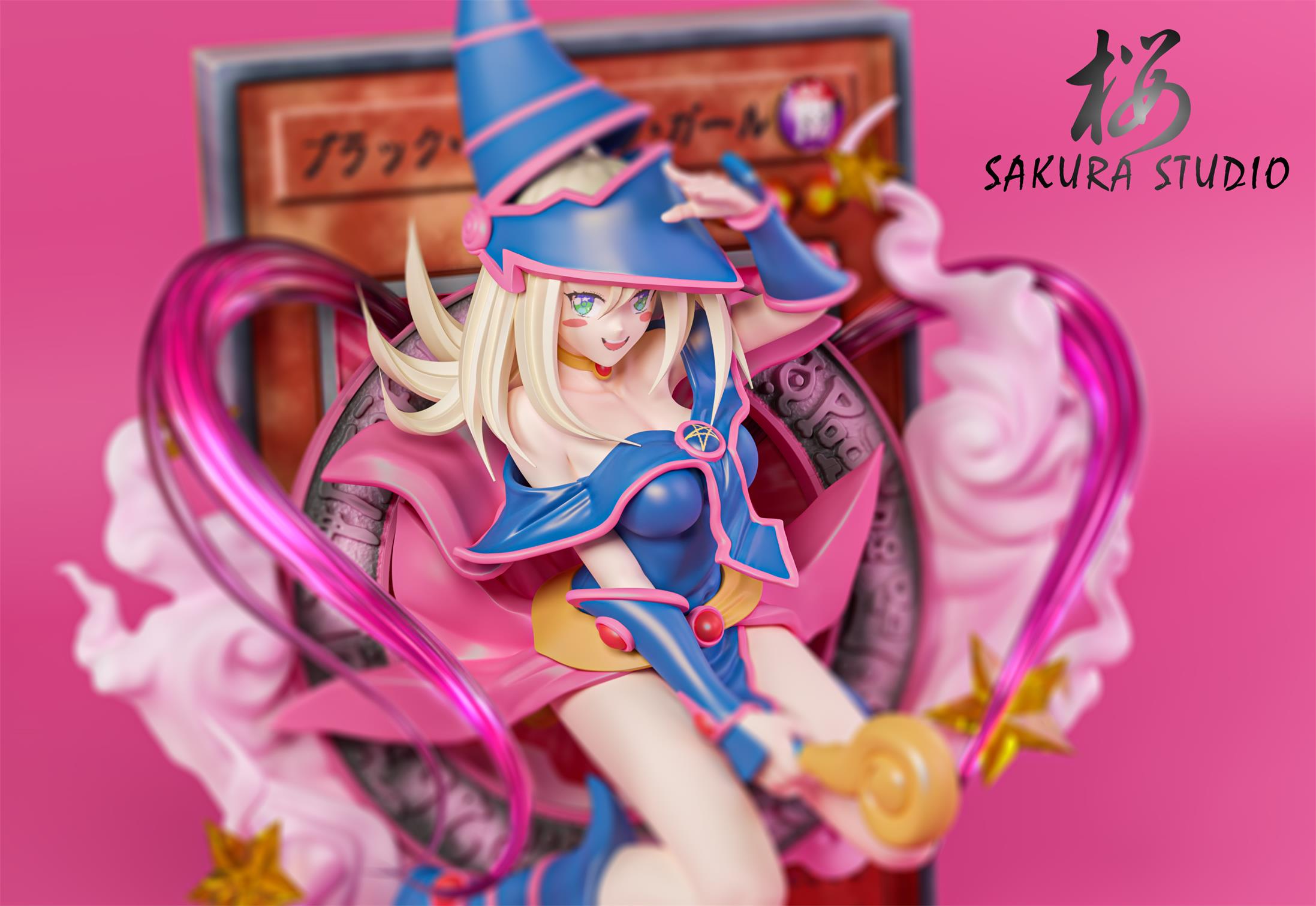 Yu-Gi-Oh Frame Dark Magician & Dark Magician Girl 