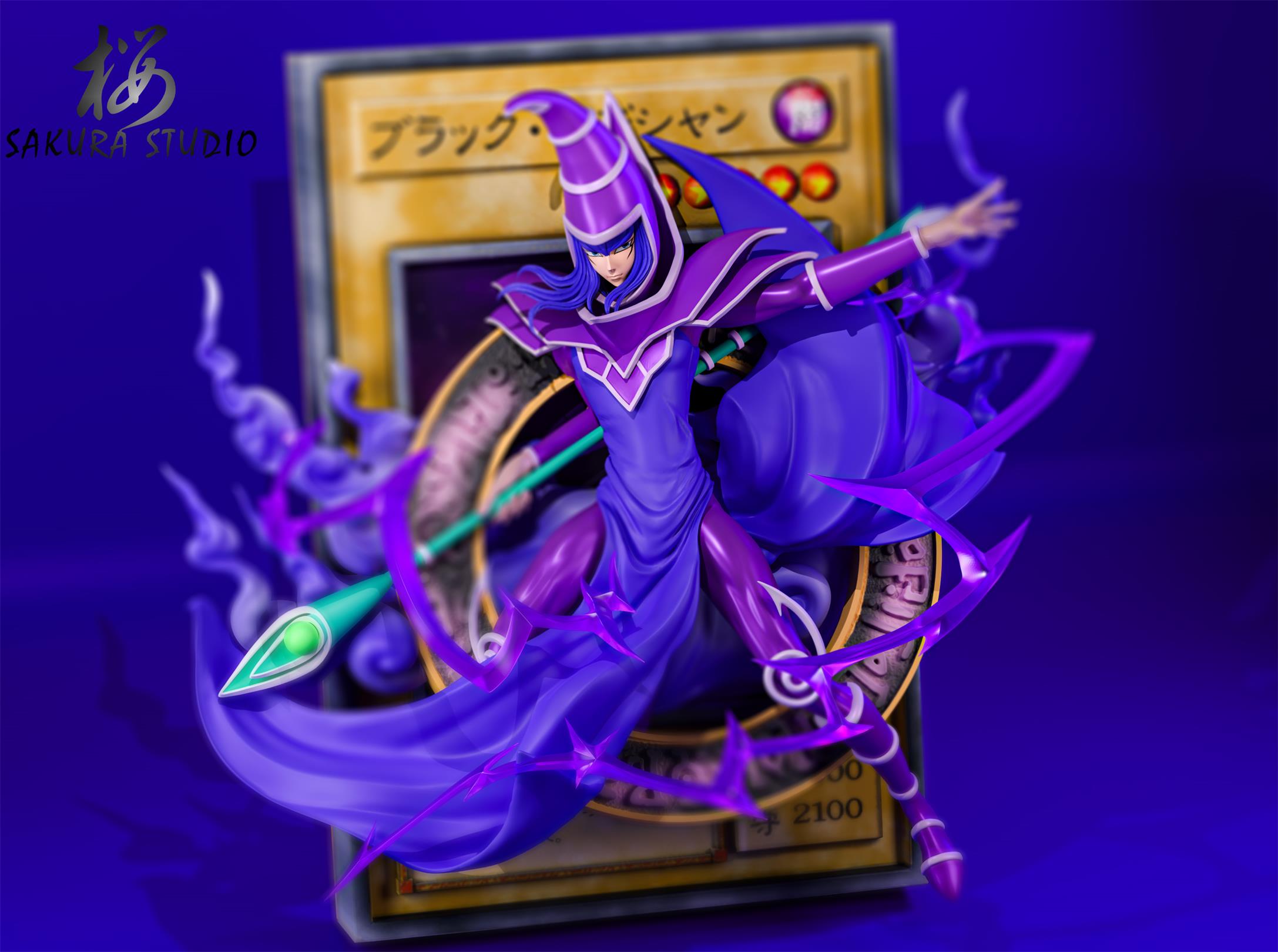 Yu-Gi-Oh Frame Dark Magician & Dark Magician Girl 
