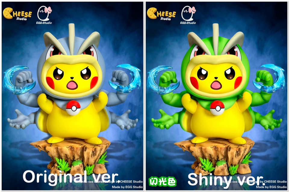 Pikachu cos Machamp - Pokemon