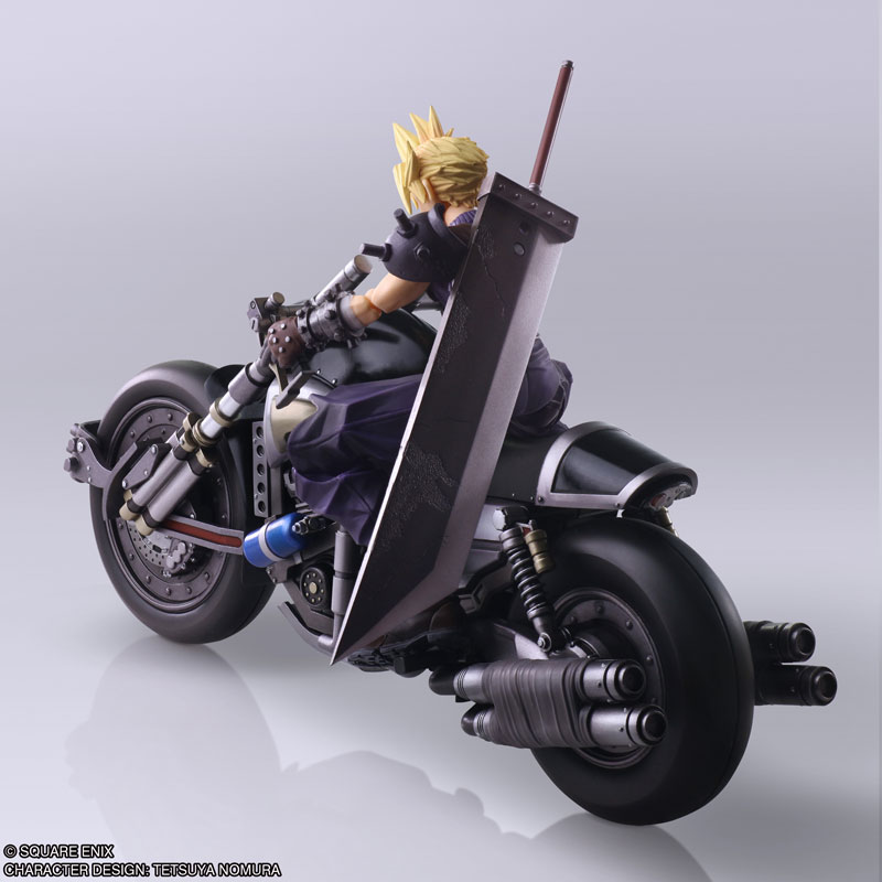 Final Fantasy VII BRING ARTS Cloud Strife & Hardy-Daytona