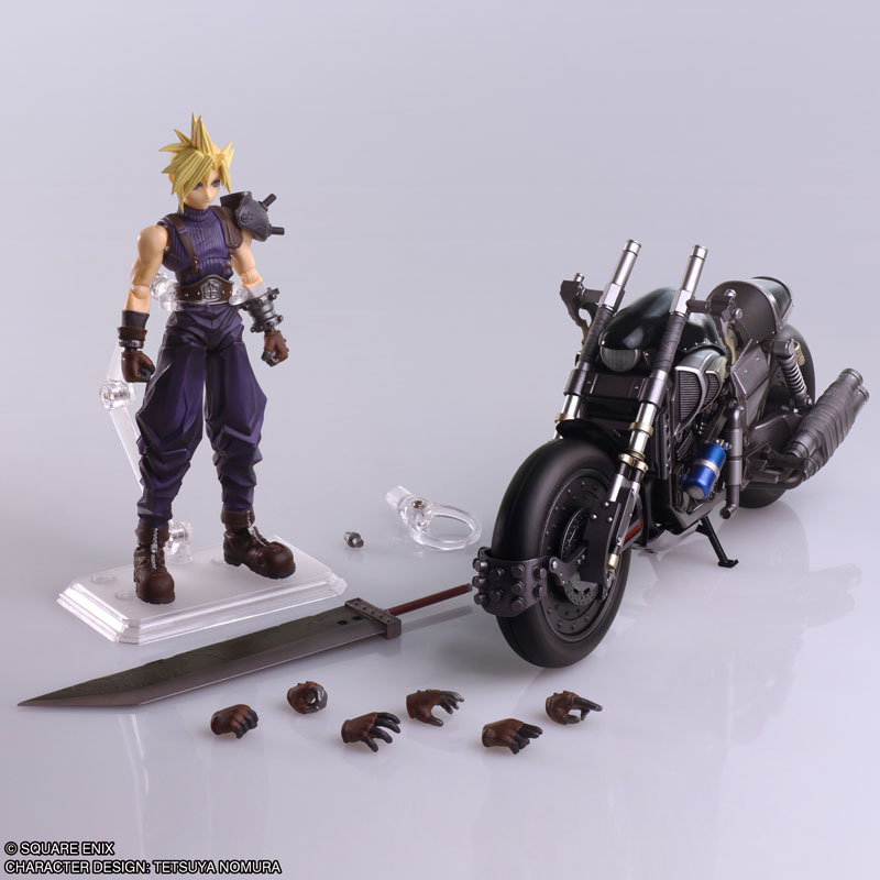 Final Fantasy VII BRING ARTS Cloud Strife & Hardy-Daytona