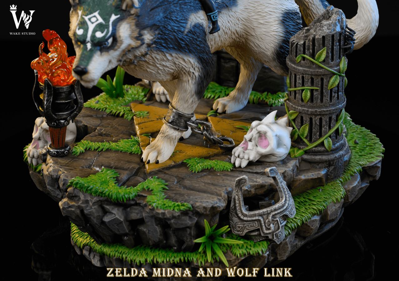 Wolf Link and Midna - Zelda