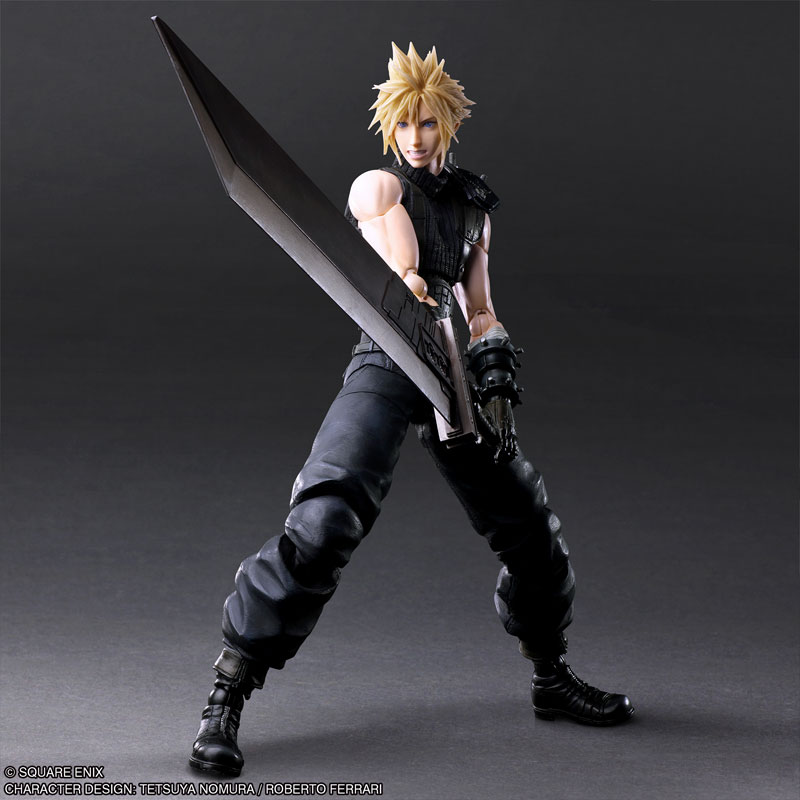 Final Fantasy VII Rebirth Play Arts Kai Cloud Strife