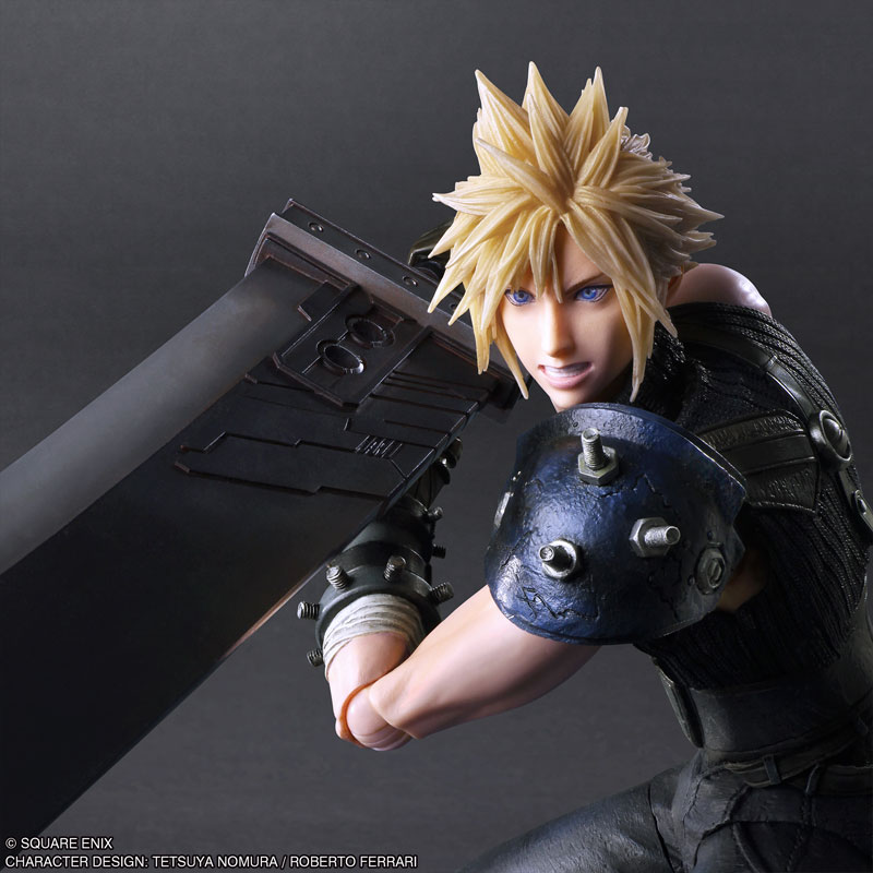 Final Fantasy VII Rebirth Play Arts Kai Cloud Strife