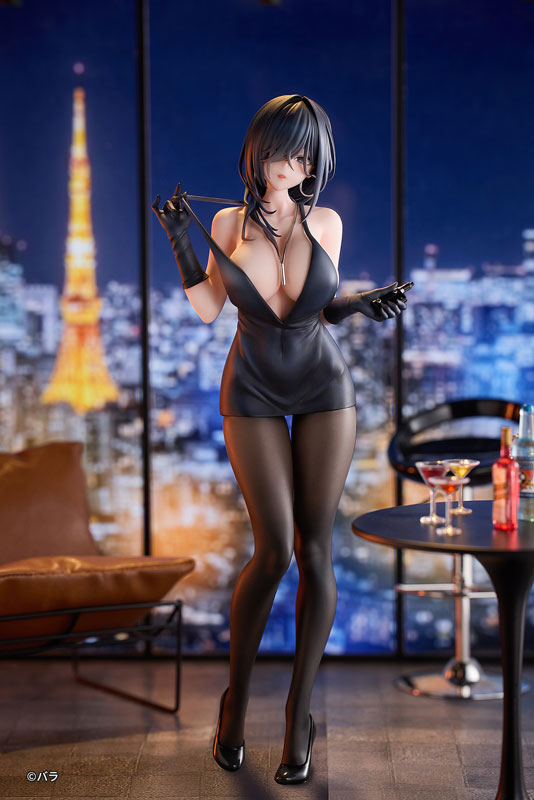 Ishimi Yokoyama Black One-piece Dress Ver. illustration by Bara 1/6