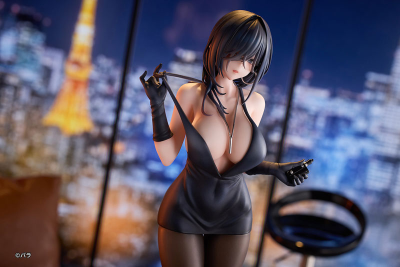 Ishimi Yokoyama Black One-piece Dress Ver. illustration by Bara 1/6
