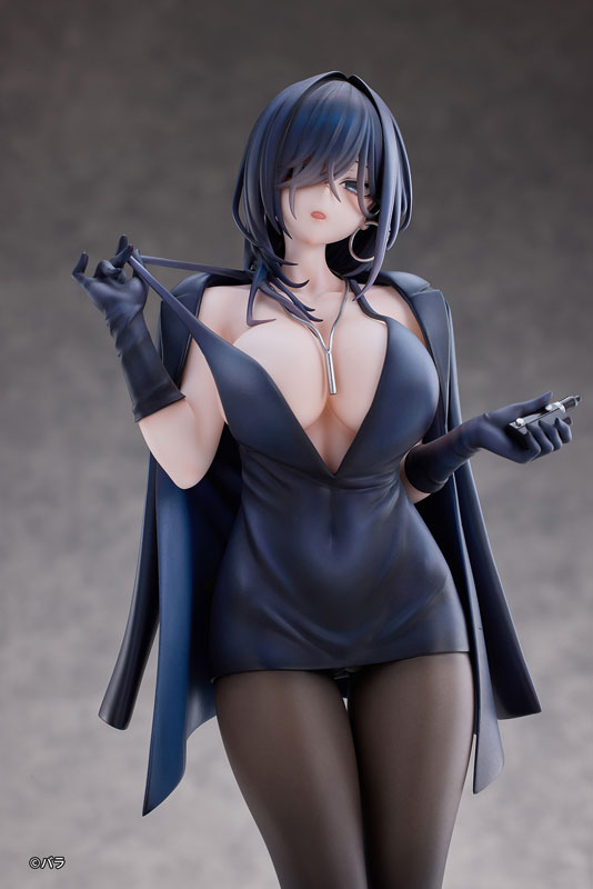 Ishimi Yokoyama Black One-piece Dress Ver. illustration by Bara 1/6