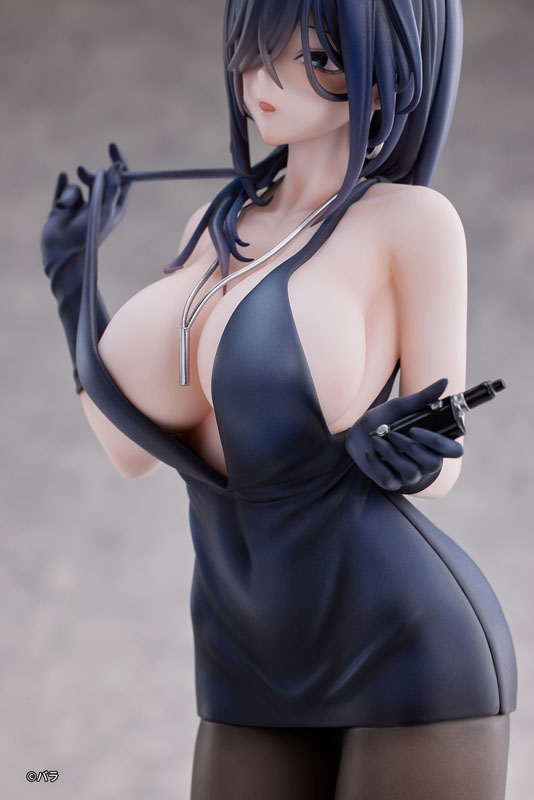 Ishimi Yokoyama Black One-piece Dress Ver. illustration by Bara 1/6