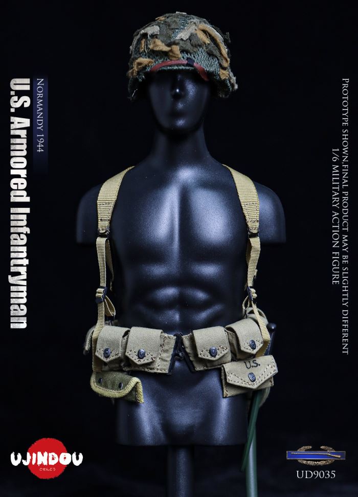 WWII U.S. Armored Infantryman,Normandy 1944 1/6