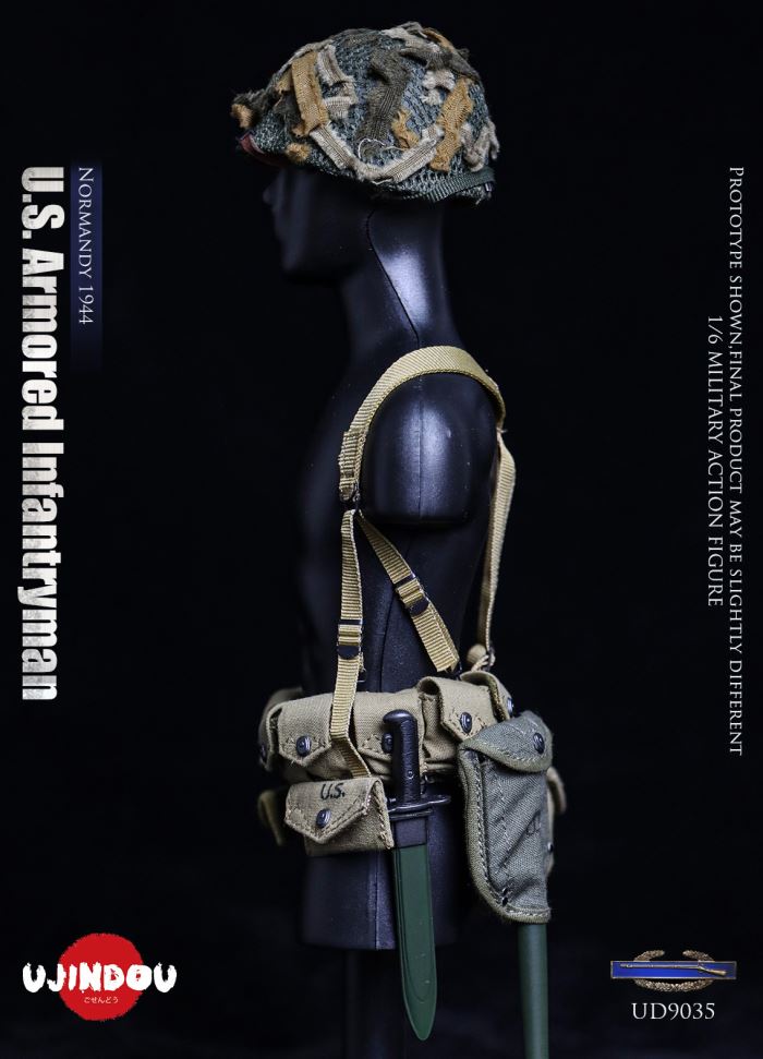 WWII U.S. Armored Infantryman,Normandy 1944 1/6