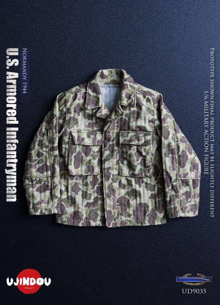 WWII U.S. Armored Infantryman,Normandy 1944 1/6