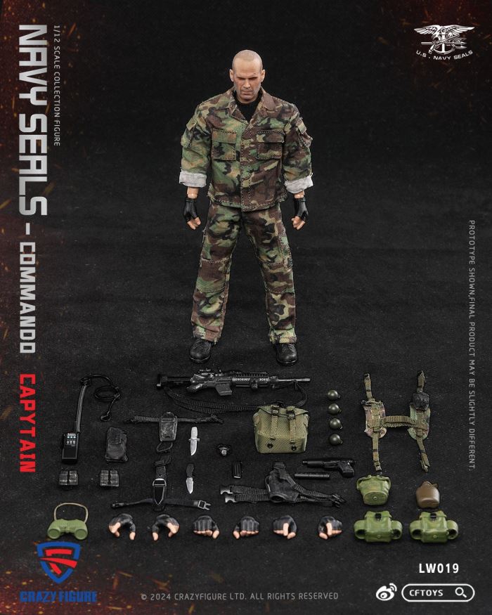 Navy Seals Commando - Captain 1/12