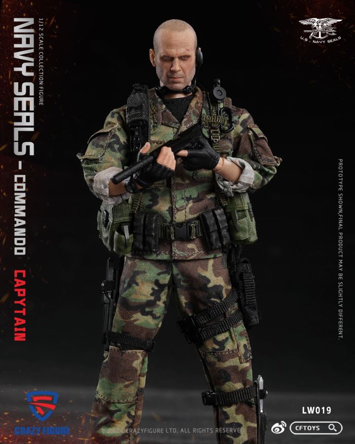 Navy Seals Commando - Captain 1/12