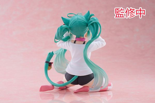 Hatsune Miku Desktop Cute Figure ~Cat Ear T-shirt ver.~