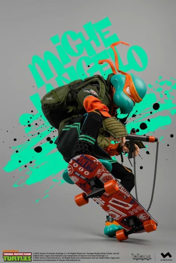 Teenage Mutant Ninja Turtles-Leonardo/Michelangelo/Laelle/Donatello 1/6