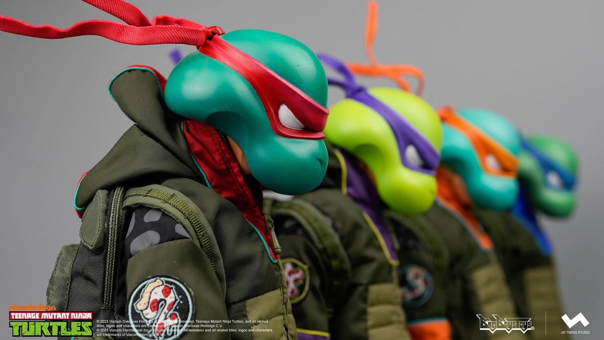 Teenage Mutant Ninja Turtles-Leonardo/Michelangelo/Laelle/Donatello 1/6