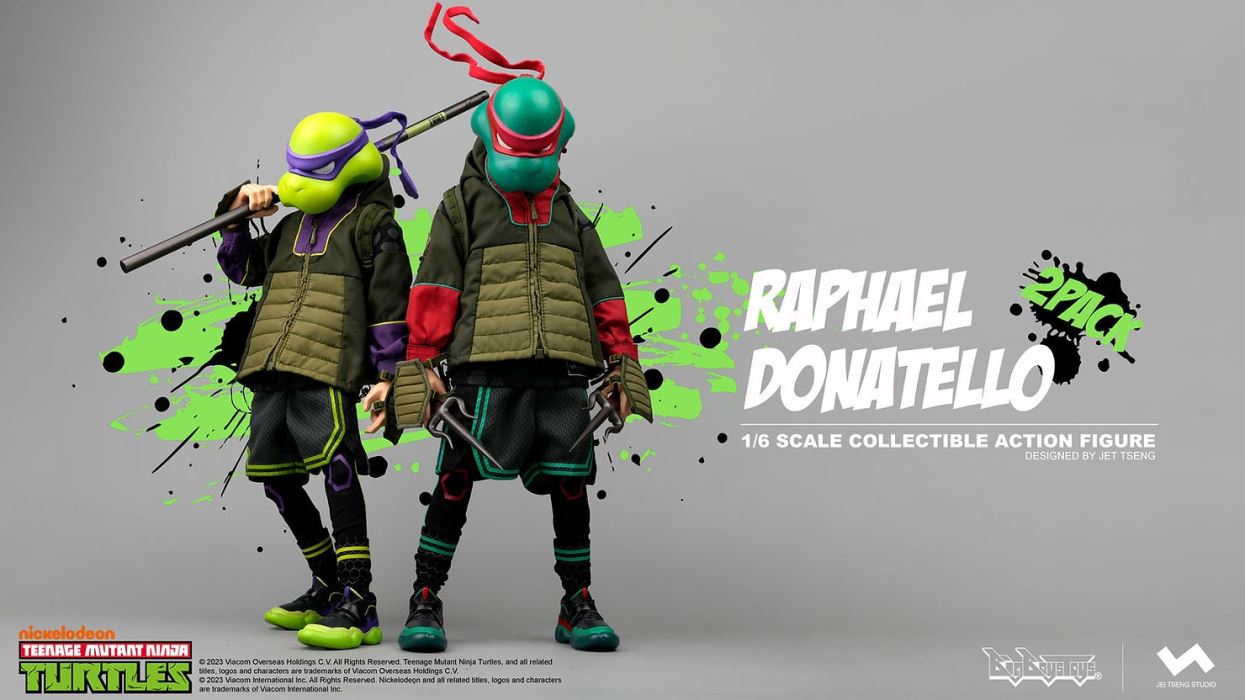 Teenage Mutant Ninja Turtles-Leonardo/Michelangelo/Laelle/Donatello 1/6